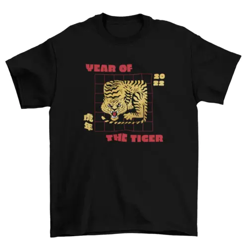 Chinese Tiger New Year 2022 Animal t-shirt AO