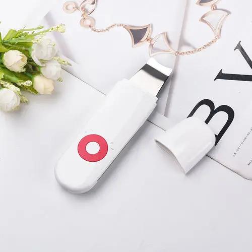 Ultrasonic Skin Scrubber Deep Cleaning EU Red AO