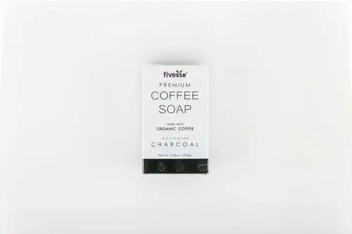 Activated Charcoal - Premium Coffee Soap Bar AO