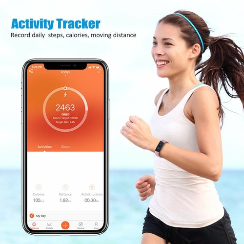 SmartFit Slim Activity Tracker And Monitor Smart Watch With FREE Extra AO