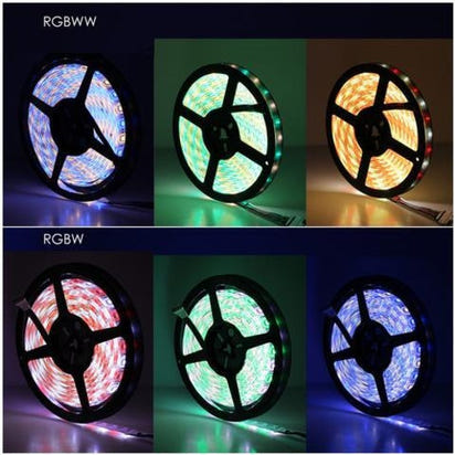 LED Light Strips Highlight 60 Light Beads Epoxy Waterproof Soft Strips AO