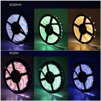 LED Light Strips Highlight 60 Light Beads Epoxy Waterproof Soft Strips AO