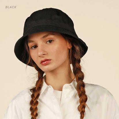 Classic Washed Cotton Bucket Hat AO