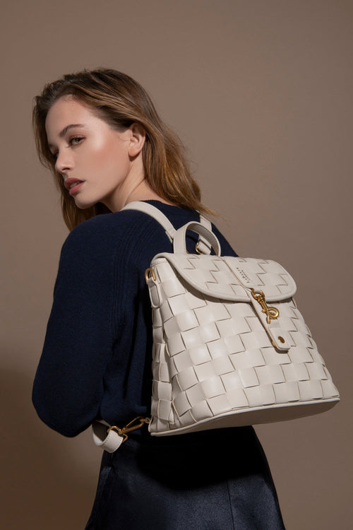 Rosie White Mini Backpack AO