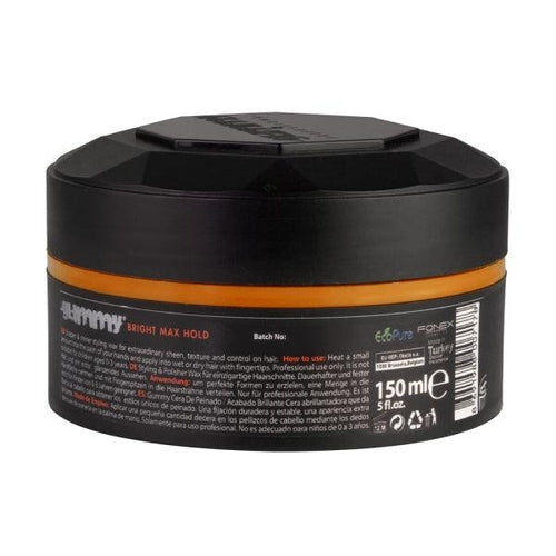 Gummy Hair Styling Wax Bright Finish AO