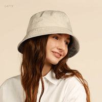 Classic Washed Cotton Bucket Hat AO