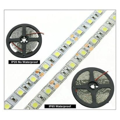 LED Light Strips Highlight 60 Light Beads Epoxy Waterproof Soft Strips AO