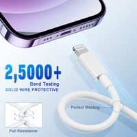 2024 20W USB-C Fast Charger PD Adapter Cable For iPhone 14/13/12/11 XR AO