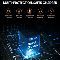 2024 20W USB-C Fast Charger PD Adapter Cable For iPhone 14/13/12/11 XR AO