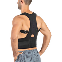 Posture Corrector Support Magnetic Back Shoulder Brace Belt Band For AO