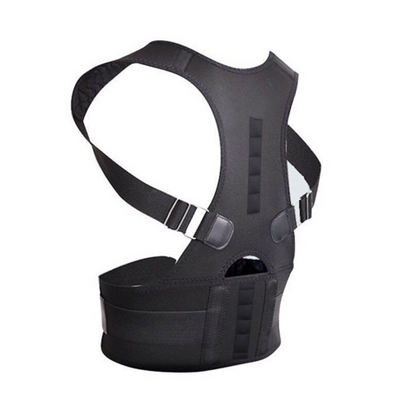 Posture Corrector Support Magnetic Back Shoulder Brace Belt Band For AO