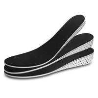 Men Women Invisible Height Increase Insoles Heel Lift Taller Shoe AO