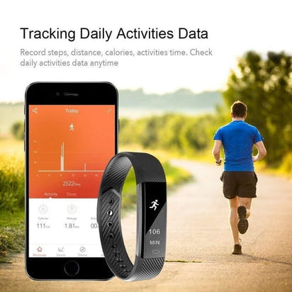 SmartFit Slim Activity Tracker And Monitor Smart Watch With FREE Extra AO