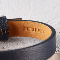 Custom Leather Bracelet Roman Numerals, Valentine Gifts for Boyfriend AO