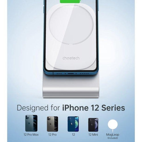 CHOETECH MagLeap Magnetic Wireless Charger & Stand AO