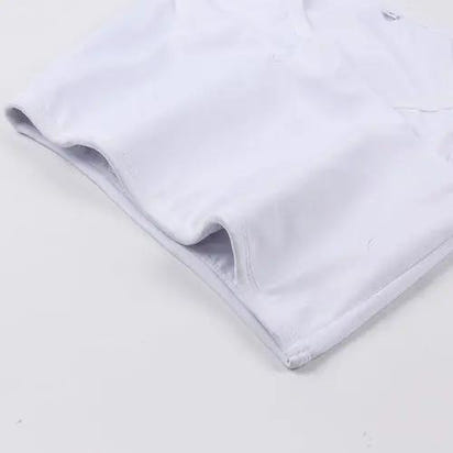 Chest Cover Short Front Bandage Pullover AO