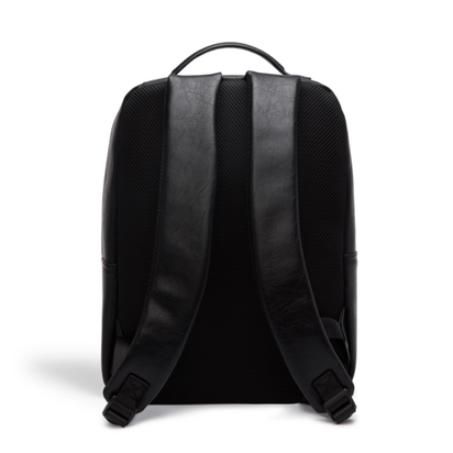 Black - Acacia Unisex Vegan Laptop Backpack AO
