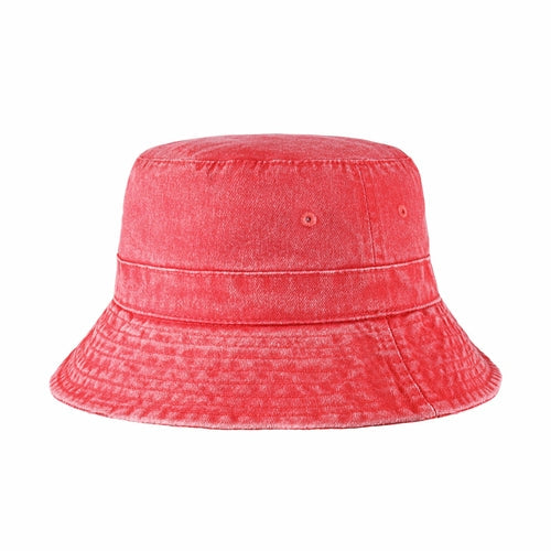 Classic Washed Cotton Bucket Hat AO