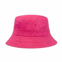 Classic Washed Cotton Bucket Hat AO