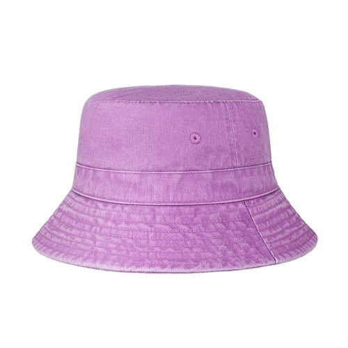 Classic Washed Cotton Bucket Hat AO