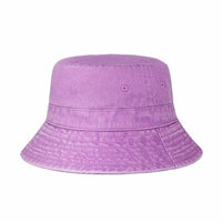 Classic Washed Cotton Bucket Hat AO