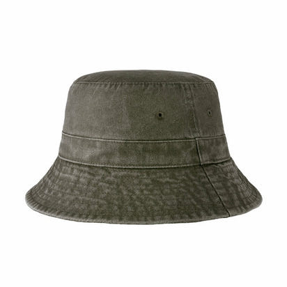 Classic Washed Cotton Bucket Hat AO