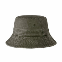 Classic Washed Cotton Bucket Hat AO
