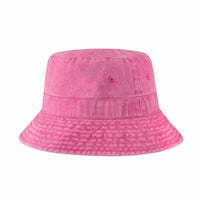 Classic Washed Cotton Bucket Hat AO