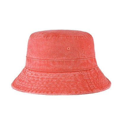 Classic Washed Cotton Bucket Hat AO