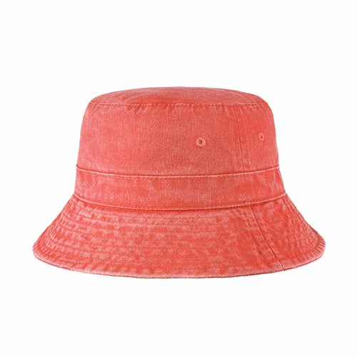 Classic Washed Cotton Bucket Hat AO