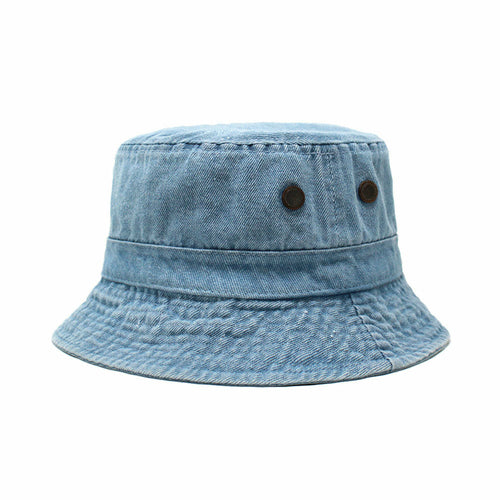 Classic Washed Cotton Bucket Hat AO