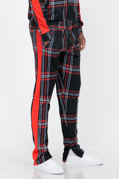 Plaid Out Track Pants AO