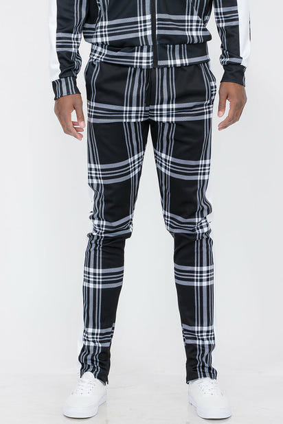 Plaid Out Track Pants AO