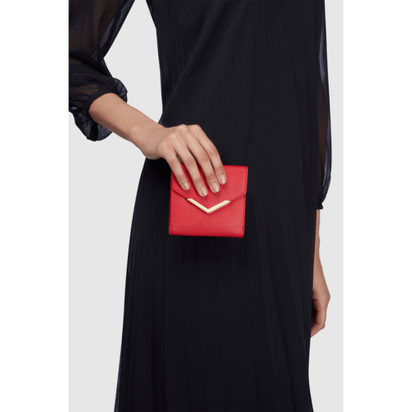 Diana Brown Small Vegan Bifold Purse AO