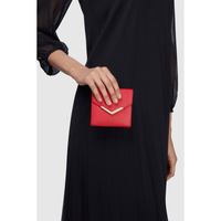 Diana Brown Small Vegan Bifold Purse AO