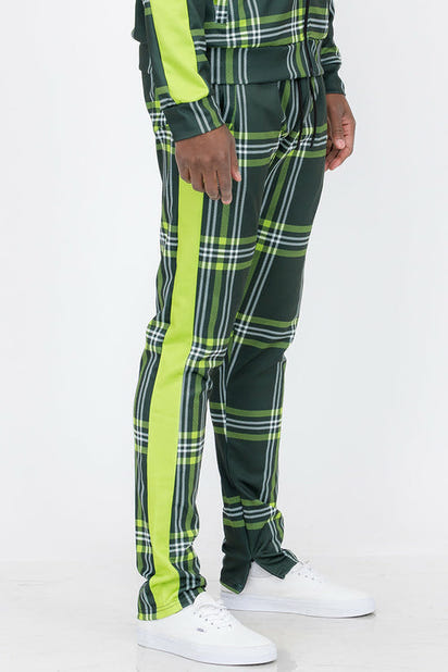 Plaid Out Track Pants AO