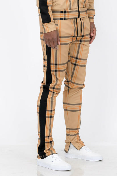 Plaid Out Track Pants AO