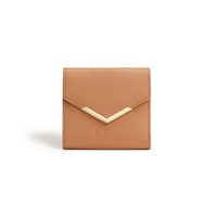 Diana Brown Small Vegan Bifold Purse AO