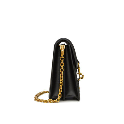 Daisy Black Vegan Shoulder & Crossbody Bag AO