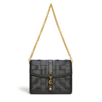 Daisy Black Vegan Shoulder & Crossbody Bag AO