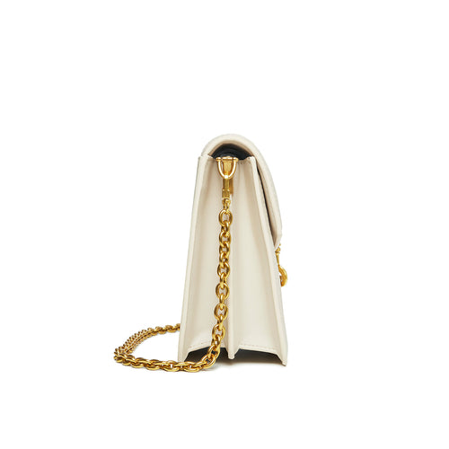 Daisy White Vegan Shoulder & Crossbody Bag AO