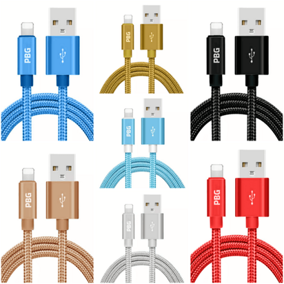 PBG 10FT XL Best iPhone Charger Cable - Durable & Fast Charging AO