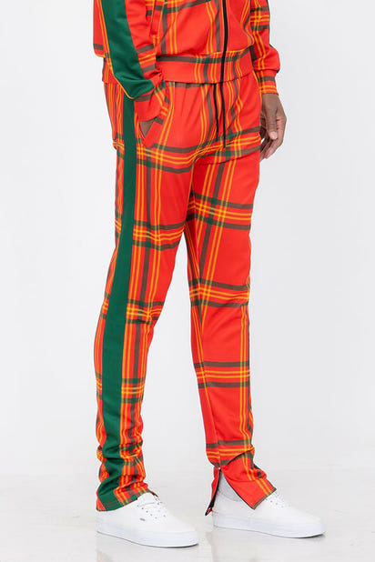 Plaid Out Track Pants AO