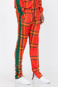 Plaid Out Track Pants AO