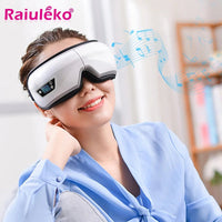 6D Smart Eye Massager Vibration Airbag Compress Eye Care Instrument AO