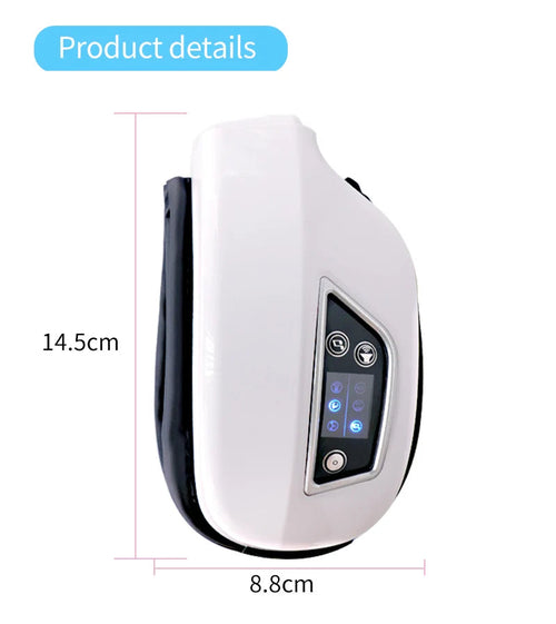 6D Smart Eye Massager Vibration Airbag Compress Eye Care Instrument AO