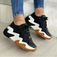 Summer Women's Sneakers Thick Bottom Canvas Casual Shoes AO