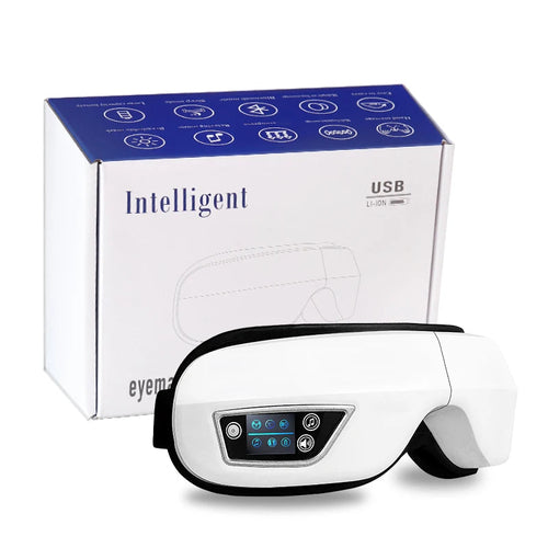 6D Smart Eye Massager Vibration Airbag Compress Eye Care Instrument AO