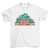 Frat house t-shirt design AO