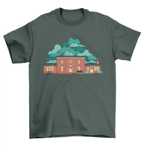 Frat house t-shirt design AO